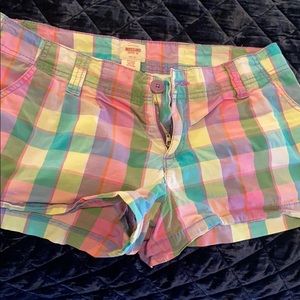 Colorful plaid shirt